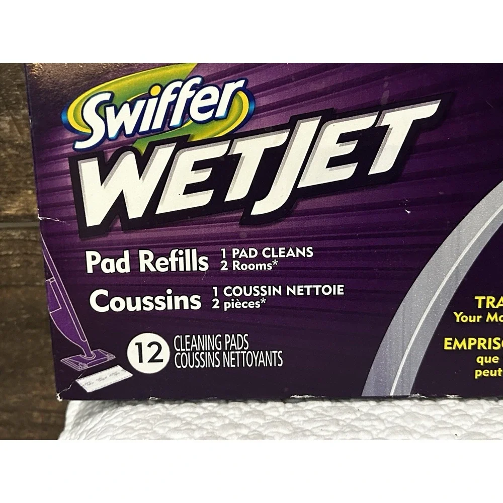 Swiffer‎ Wetjet Wet Jet 24 Cleaning Pads Box New Sealed Sweeper